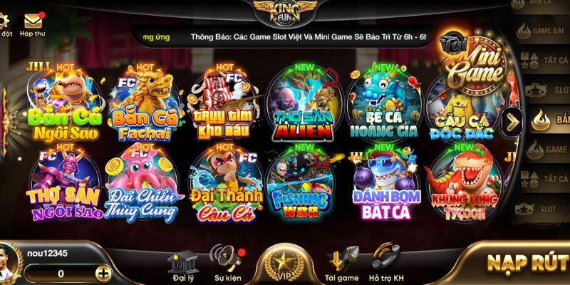KINGFUN ⭐️ Cổng Game KINGFUN.COM No #1 VN - Link Tải APK/IOS 33 Bắn cá săn xu cực chất